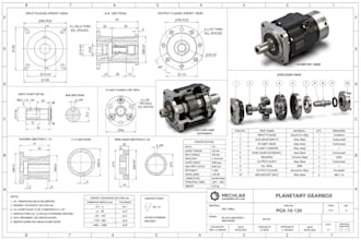 do 3d cad modeling, engineering drawing, 3d mechanical design, product design