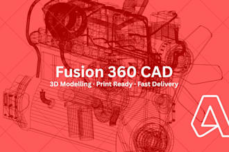 create 3d cad models and drawings in fusion 360