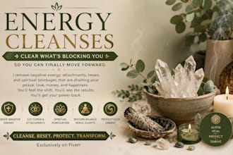 perform a powerful energy cleanse for healing and balance