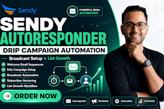 build sendy autoresponder drip campaign broadcast automation for list growth