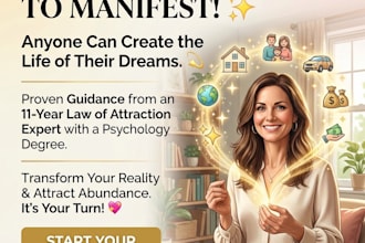 be your law of attraction coach to manifest abundance