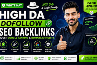 white hat high da dofollow SEO backlinks for google ranking and contextual