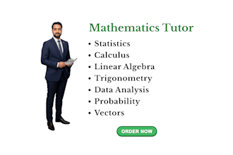 tutor you with maths stats calculus and algebra problems