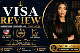 answer your US immigration questions and review your e2 h1b l1 o1 eb2 documents