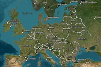 create custom gis map choropleth thematic map and spatial data visualization