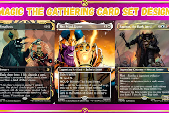 design custom magic the gathering mtg card tokens tabletop tcg yugioh ccg card