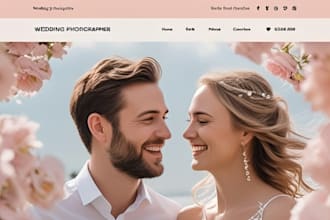 squarespace photography wedding website rsvp zola wedding art gallery website