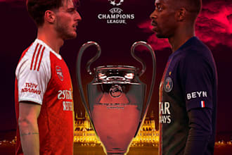 create custom sport poster design