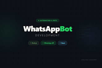 build a whatsapp automation bot with nodejs