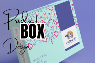 design mailer box design, amazon box design, carton box design with 3d mockup