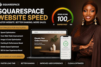 speed squarespace website to improve google pagespeed score and core web vitals