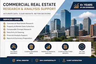 virtual assistant for cre research and data analysis