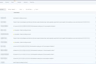 setup and manage real estate SMS campaigns and CRM pipeline