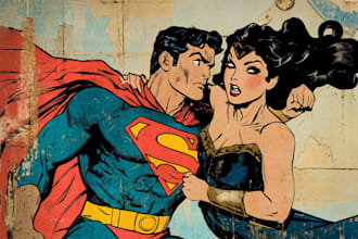 create comic book art