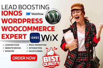 build ionos wordpress website design wordpress website ionos develop woocommerce