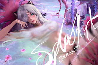 high impact splash art for your project