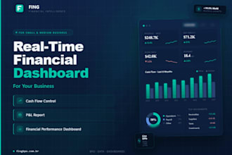 create a real time financial control panel for your company
