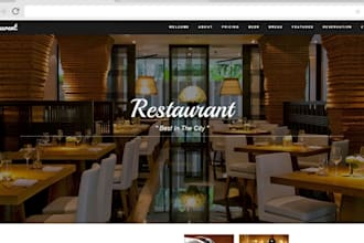 design food catering website, catering website cafe restaurant ordering website