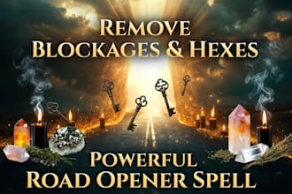 remove blockages, spiritual obstacle and do potent road opener spell
