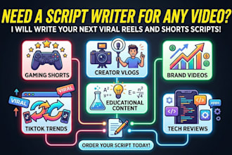 write viral youtube shorts and instagram reels scripts