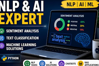 do sentiment analysis, nlp, text classification, and ai machine learning tasks
