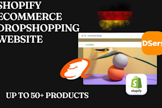 design german dropshipping ecommerce shopify store via alibaba aliexpress dsers