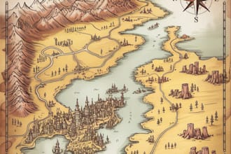create a custom map for a world, city, town, or dungeon