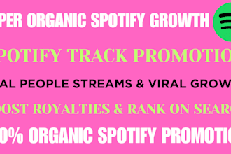 do organic spotify music promotion using email ads for legit growth