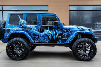 professional vehicle wrap design, car wrap