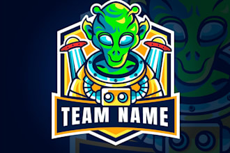 design gaming mascot logo for esports team