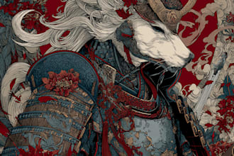 draw amazing japanese oriental tattoo