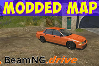 create custom 3d cars tracks and maps for beamng