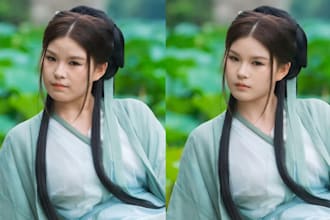 do high end commercial photo retouching and portrait skin enhancement