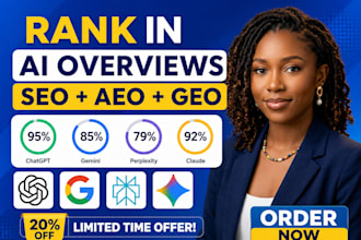 build ai visibility score to rank website in chatgpt, gemini with GEO aeo SEO
