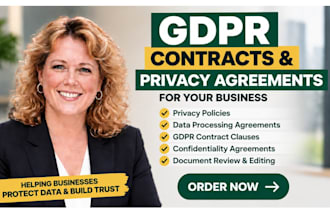 draft gdpr contracts and privacy agreements for your business