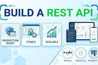 build a production ready rest API with nodejs express and postgresql