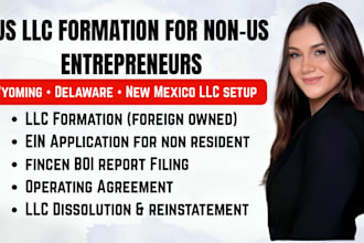 do llc formation llc dissolution and boi filling in wyoming, delaware new mexico