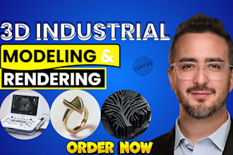 create 3d industrial design, 3d cad models and product design in fusion 360