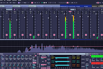 mix and master your edm, house or any electronic music track