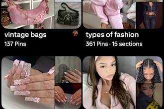 curate aesthetic pinterest boards and source fashion decor links