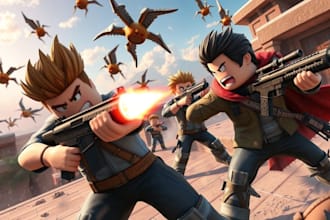 create uniqe video game in roblox studio, roblox development scripting, obx