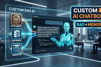 a custom ai chatbot with rag and memory for your business