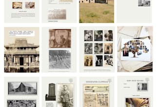 design a stunning family tree, history, ancestry chart, genealogy book in canva