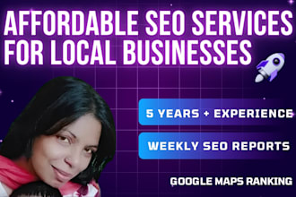provide affordable seo services for local businesses