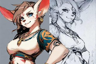 make you a furry in pixel art nsfw or sfw