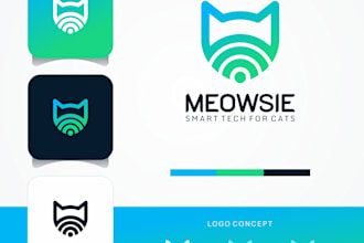 design a modern tech startup logo for your brand