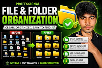 automate and organize messy files and folders