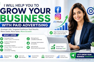 help you to grow your business with paid advertising