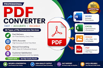 convert PDF to word or google docs with formatting