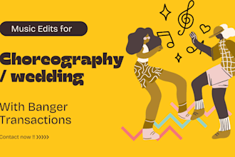 create mashups for ur wedding and dance choreography
